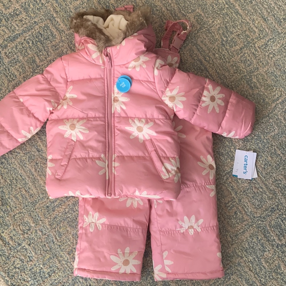 NWT carters coat and snow pants! Size:2T